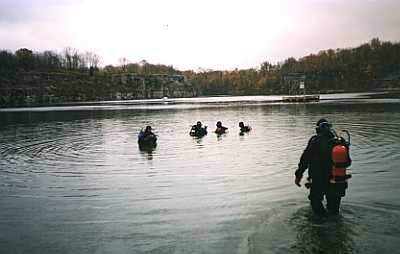 Divers at France Park